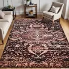 Oswell Bohemian Distressed Medallion Rugs Runner Modern Moth Resistant Area Rug