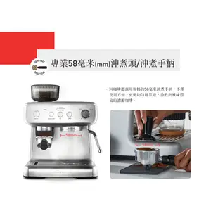 Breville  BES870XL 全新品半自動咖啡機+磨豆機 Espresso平行輸入專業濃縮咖啡機(有現貨在台中)