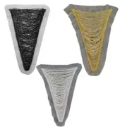 Dynamic Multilayer Fringe Beaded Trim Tassels Wedding Dress Clothes Casual