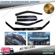 For Toyota Prado 150 series Bonnet Protector& Weathershields Window 2018-2023 AU