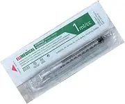 Veterinary Syringe Without Needle, Luer Lock, 1cc/ml, 100pcs/box, 01LT