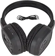 FM Radio Headset Over Ear Wireless Headphones for Travel Home Office