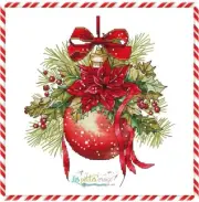 Les petites croix de Lucie cross stitch leaflet ~ Christmas Ball 2023