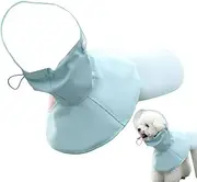 Dog Rain Coat, Dog Rain Jackets for Large Dogs, Snug Fitting Reinforced Stitching Clothing, Weatherproof Lightweight Quick Dry Reflective Jacket for City Walks Hiking Adventures Outdoor