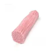 100 Pieces Pipe Cleaners Chenille Stem, Pastel Candy Color Pipe Cleaners Set ...