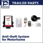 WiTi Motorhome Anti-Theft System Intrusion Security Alarm Motion Sensor