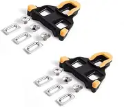 SPD Road Bike Cleat Compatible with Shimano SM-SH10 SM-SH11 SM-SH12 Speed-SL MTB Bicycle Clips Set Pedals Cleats for Cycling Shoes