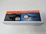 Professional Inflator Tire Pressure Gauge AL2025 w/ Quick Connect by Legacy (CS)