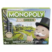 Monopoly Go Green Edition Board Game