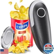 Electric Can Opener, Smooth Edge Automatic One-Touch Food-Safe Can Openers fo