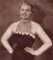 1950's SHOLDER HUGGER 4ply - COPY ladies knitting pattern