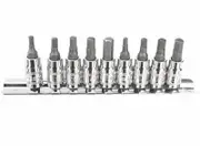 SP Tools SP20545 - Inhex Socket Rail 9 Piece Metric 1/4" & 3/8" Drive