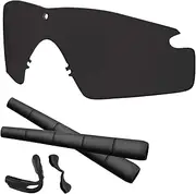 [Predrox] Si Ballistic M Frame 2.0 Lenses & Rubber Kits Replacement for Oakley Sunglass Polarized