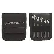 Stahlwille 5pc Mini Open Box Ender Ring Combination Spanner Set 3.2-5.5mm - 16/5