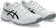 [ASICS] Upcourt 6 GS Boys Volleyball Shoes, 101 (White/Black), 21.5 cm 2E