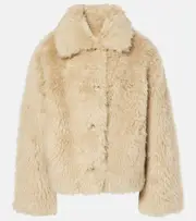 [Yves Salomon] Yves Salomon Wool jacket AU 18 beige