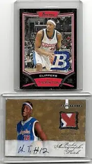 AL THORNTON FLEER HOT PROSPECTS 3 CLR RC PATCH & AUTO#/399,PLUS GAME USED JERSEY