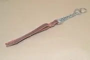 Key Chain - Single curb chain style - 5 link w/ lace (J2)