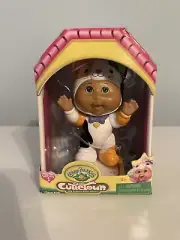 CABBAGE PATCH KIDS CUTIETOWN Series 1 Figure Calico Cat COSTUME 3”