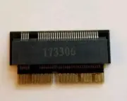 M.2 PCIe NVMe SSD 2013-16 APPLE Macbook Mac Pro Air 12+16 Adapter 6,1
