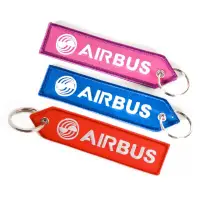 在飛比找蝦皮購物優惠-✈️現貨✈️空中巴士AIRBUS刺繡飄帶 飛行前請拆除吊飾鑰