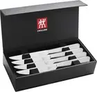 ZWILLING Porterhouse Razor-Sharp Steak Knife Set of 8 with Black Presentation...