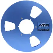 ATR Magnetics Master Tape 1" Empty 10.5" NAB Metal Reel Tape Care Box - Blue