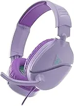 Turtle Beach Recon 70 Multiplatform Gaming Headset for PS5, PS4, Xbox Series X|S, Xbox One, PC & Mobile w/ 3.5mm Wired Connection - Flip-to-Mute Mic, 40mm Speakers, Lightweight Design - Lavender