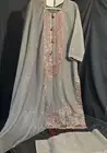 Brand - ASIM JOFA - Premium Chiffon Emb 3 Pc Suit - Medium/large Size - $80