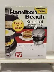 Hamilton Beach Electric Breakfast Sandwich Maker