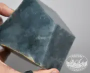 CLEARANCE!! CLOUDY BLUE CHUNK OF GUATEMALAN JADEITE JADE ROUGH MAYAN MOUNTAIN