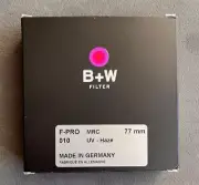 B+W Schneider Clear UV Haze MRC 010M (66070252) 77mm Filter