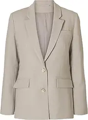 [SELECTED FEMME] Women's Slfrita LS Classic Blazer Mel Noos