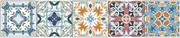 Floor Stickershand Painted Classical Style Tile Stickers Wash Basin Stickers Bathroom Table Wardrobe Tile Stickers Stickers Window Stickers D Small