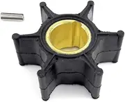 Gtion 386084 Water Pump Impeller with Key Compatible with Sierra 18-3050 Evinrude Johnson OMC BRP 0386084 Outboards 8HP 9.9HP 15HP