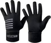 [Proviz] Adult Reflect360 Reflective Running Gloves, Black