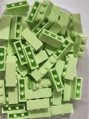 Lego 1x3 Bricks 3622 Lime Green 40x NEW