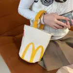 【LY】麥當勞 KFC學生帆布包手提袋便當袋