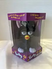 1998 Furby 70-800 | Witch's Cat | Black with White | Generation 1