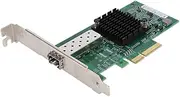 Network Card,Network Server Adapter for Intel I350AM2 Chip PCIEX4 SFP 10/100/1000Mbps I350-1SFP,PCIE Network Card Maximum Bus Speed : 5 Gbps in Both Directions,Plug and Play