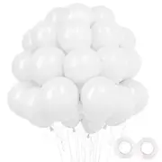 Juego De 100 Globos Blancos Decoracion Del Arco Para Fiestas Bodas 12 Pulgadas