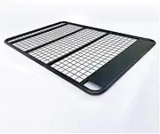 Compatible for Universal Roof Rack Portable Roof Frame Steel Mesh Cargo Rack Car Modification Accessories Bold Frame Loading Travel Items(1.6 0.98M)