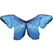 Blue Morph Wings - Morris Costumes