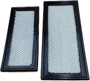 Cab Air Element Filter 265-6618 & 265-6619 Compatible with Caterpillar Cat 259D 279D 289D 299D 299D2 236D 242D 246D 262D 272D Replaces Baldwin PA5770 and PA5774 Wix W 246111 6 & WP10034