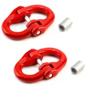 2 Pack G80 Alloy Steel Hammerlock Coupling Link 5/16 Hammer Lock Safety Cha