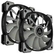 Montech AIR PWM 120mm Fan Black 2 Pack