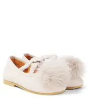 [Donsje] Donsje Izebella leather ballet flats UK 7 white