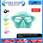 面罩低容量 ZEEPRO TURTLE DEEP MASK 潛水鏡面罩自由潛水鏡 FREEDIVE SPEARO 呼吸暫