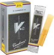 Vandoren CR1935 Bb Clarinet V.12 Reeds Strength 3.5; Box of 10