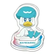 Pokemon QUAXLY mini Acrylic stand & insert Vol 1 NWT Kuwassu Bandai Japan
